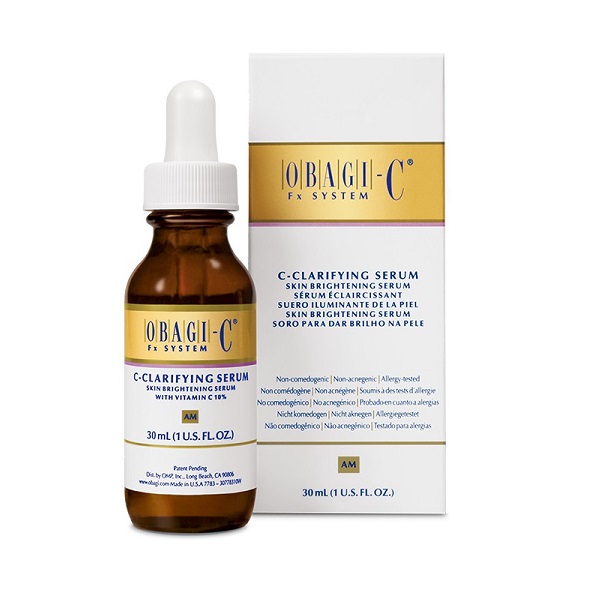 Serum dưỡng trắng da cho da dầu mụn Obagi-C Rx C-Clarifying