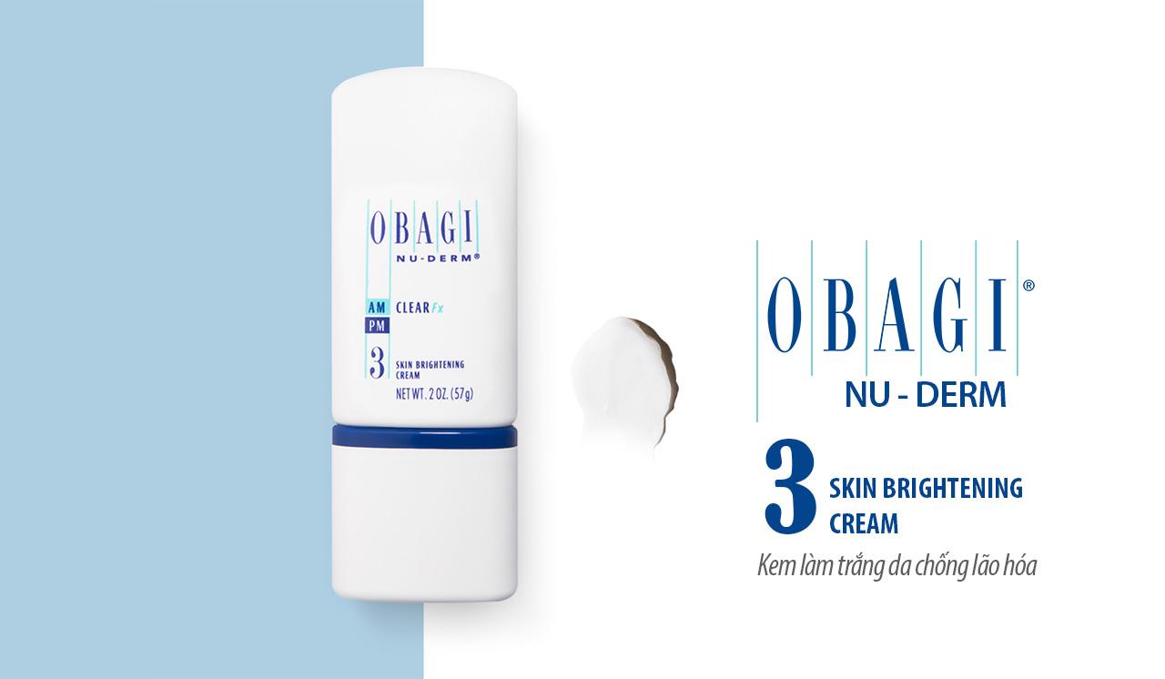 Kem làm sáng da, chống lão hóa Obagi Nu-Derm Clear Fx chứa tinh chất arbutin