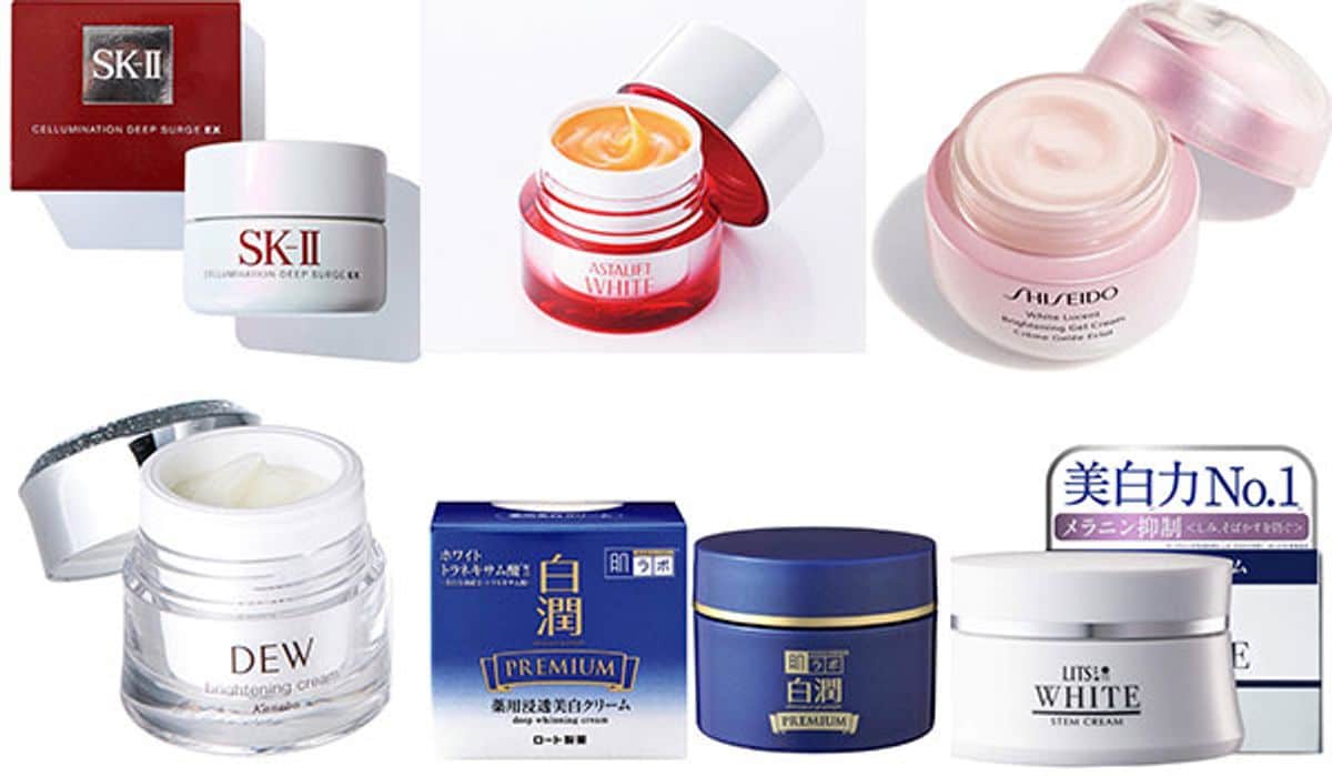 Tổng hợp kem dưỡng trắng da Nhật Bản nổi tiếng nhất hiện nay