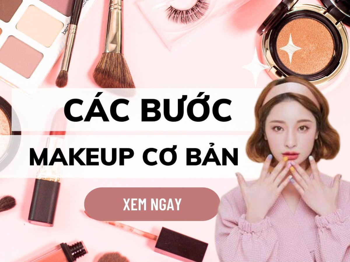 các bước make up