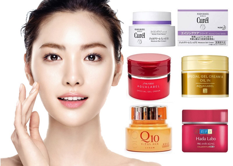Những sản phẩm kem chống lão da của Nhật được ưa chuộng nhất hiện nay